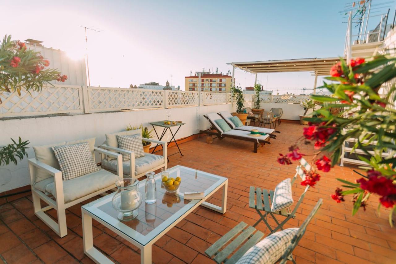 Atico Con Terraza En El Centro De Sevilla エクステリア 写真